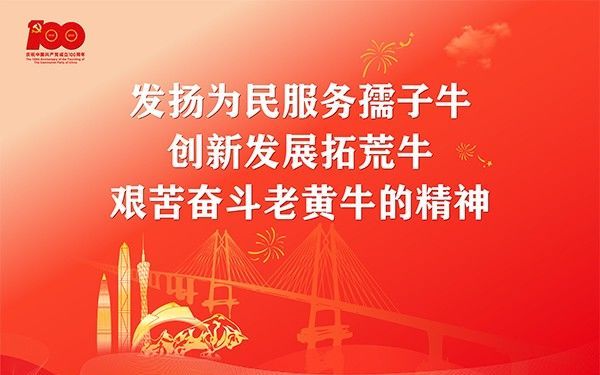 庆祝中国共产党成立100周年宣传画